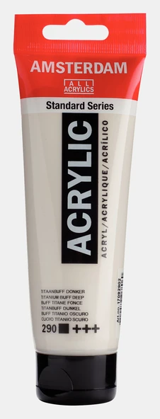 Amsterdam Akrilik Boya 120ml 290 Titanium Buff Deep ürün görseli 1