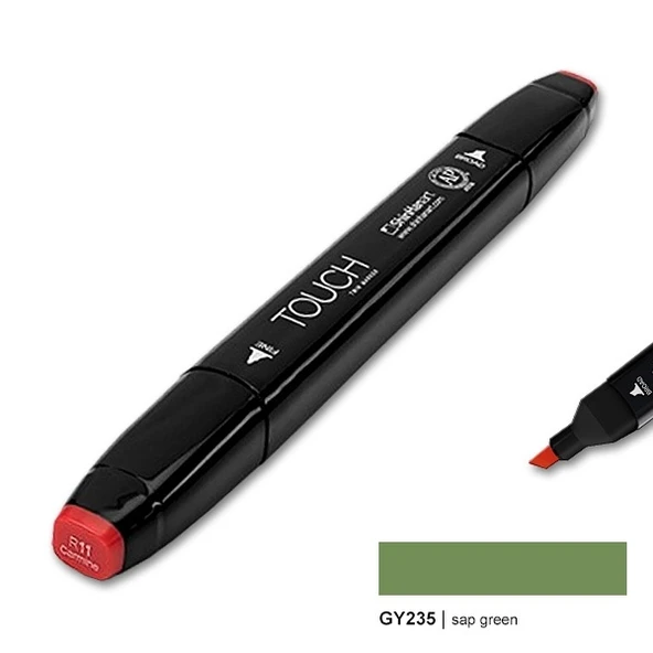 TOUCH TWIN MARKER GY235 SAP GREEN ürün görseli 1