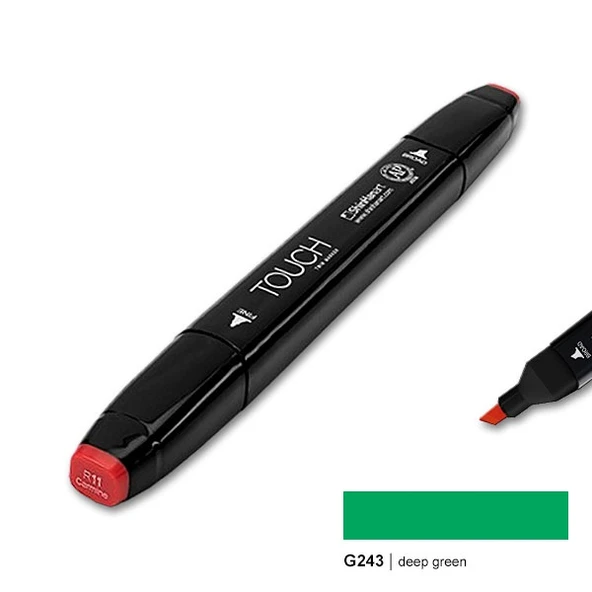 TOUCH TWIN MARKER G243 GREEN DEEP ürün görseli 1