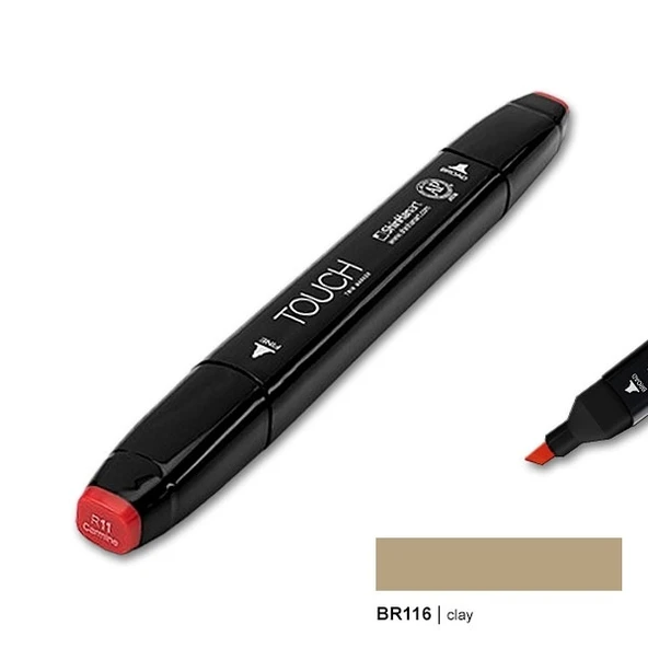 TOUCH TWIN MARKER Br116 CLAY ürün görseli 1