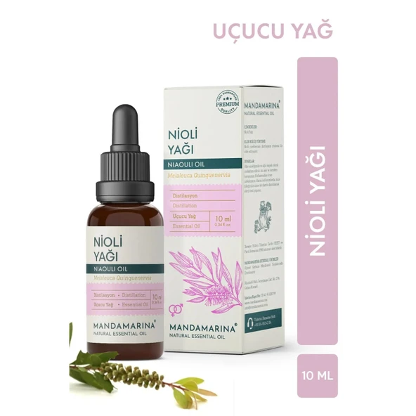 Niaouli Uçucu Yağı 10 Ml (Nioli) %100 Saf Ve Doğal ürün görseli 1