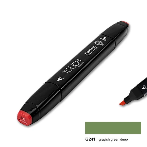 TOUCH TWIN MARKER G241 GRAYISH GREEN DEEP ürün görseli 1