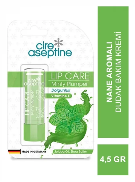 Cire Aseptine Lip Care Minty Plumper Dudak Nemlendirici 4,5 ürün görseli 1