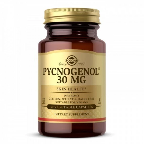 Solgar Pycnogenol 30MG 30 Vegi Kapsül ürün görseli 1