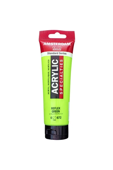 Amsterdam Akrilik Boya 120ml 672 Reflex Green ürün görseli 1