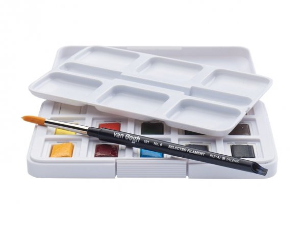 VAN GOGH SULUBOYA TABLET 12+3 SET (PLASTİK KUTU) - Resim 3