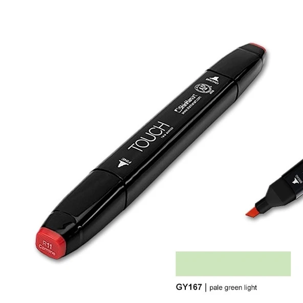 TOUCH TWIN MARKER GY167 PALE GREEN LIGHT ürün görseli 1