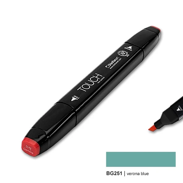 TOUCH TWIN MARKER BG251 VERONA BLUE ürün görseli 1