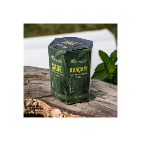 Aromatika Adaçayı Geri Akış Tütsüsü - Resim 3
