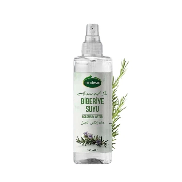 Mindivan Biberiye Suyu - Dökülme Karşıtı ve Hızlı Uzama Destekli Saç Toniği 250 Ml ürün görseli 1