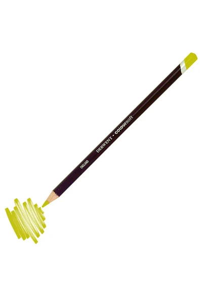 C030 Lemon Yellow Derwent Coloursoft Kuru Boya Kalemi ürün görseli 1