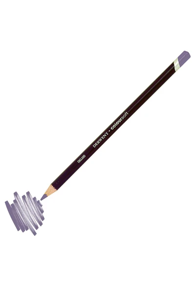 C230 Pale Lavender Derwent Coloursoft Kuru Boya Kalemi ürün görseli 1