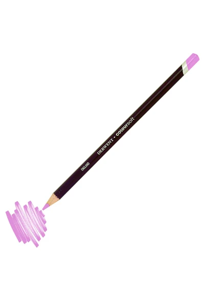 C210 Pink Lavender Derwent Coloursoft Kuru Boya Kalemi ürün görseli 1