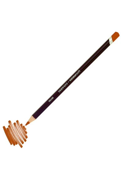C070 Orange Derwent Coloursoft Kuru Boya Kalemi ürün görseli 1