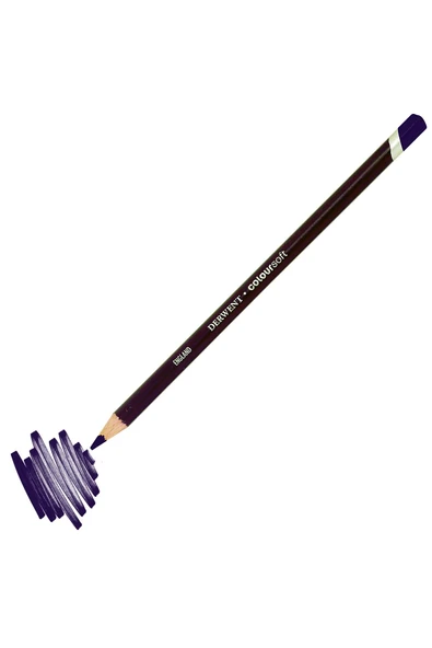 C250 Purple Derwent Coloursoft Kuru Boya Kalemi ürün görseli 1