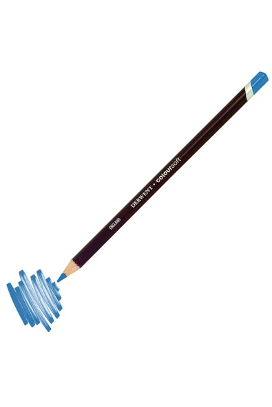 C350 Iced Blue Derwent Coloursoft Kuru Boya Kalemi ürün görseli 1