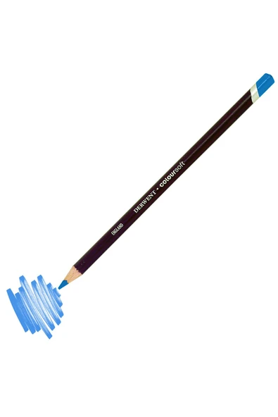 C330 Blue Derwent Coloursoft Kuru Boya Kalemi ürün görseli 1