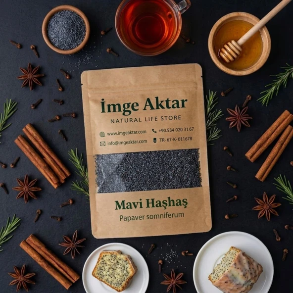 Mavi Haşhaş 100g ürün görseli 1