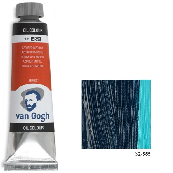 Talens Van Gogh Yağlı Boya 40ml Seri 2 565 Phthalo turq.blue ürün görseli 1