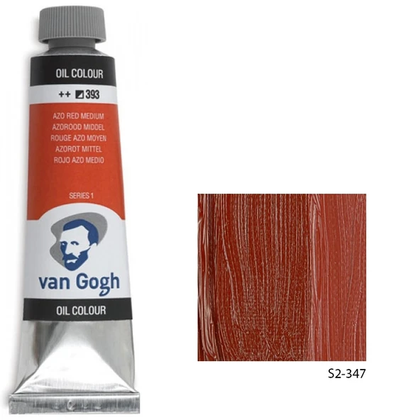 Talens Van Gogh Yağlı Boya 40ml Seri 2 347 İndian Red ürün görseli 1