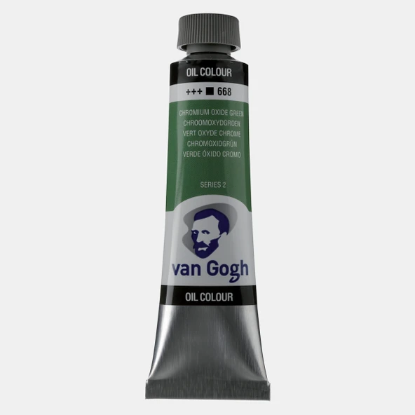 Talens Van Gogh Yağlı Boya 40ml - Chromium Oxide Green 668 ürün görseli 1
