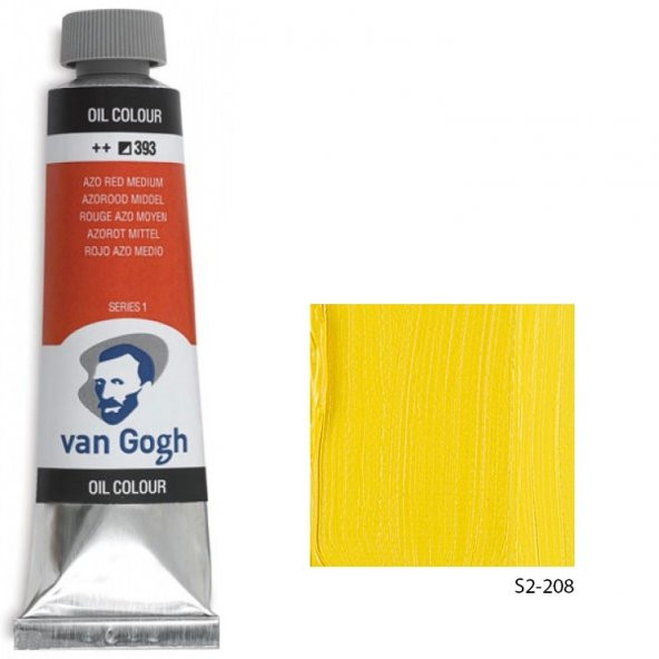 Talens Van Gogh Yağlı Boya 40ml Seri 2 208 Cadmium Yellow L ürün görseli 1