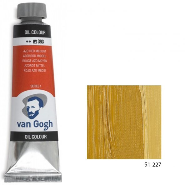 Talens Van Gogh Yağlı Boya 40ml Seri 1 227 Yellow Ochre ürün görseli 1