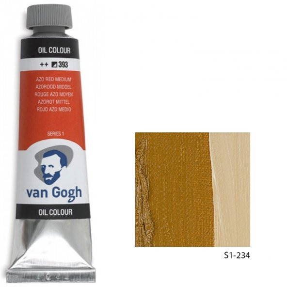 Talens Van Gogh  40ml Seri 1 234 Raw Sienna ürün görseli 1