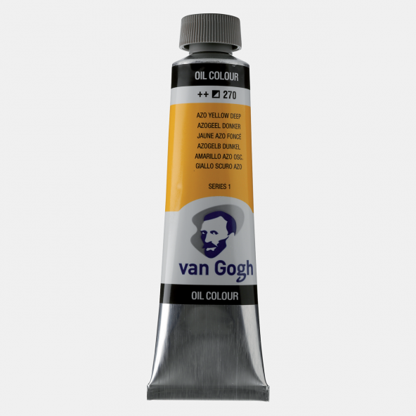 Talens Van Gogh Yağlı Boya 40ml - Azo Yellow Deep 270 ürün görseli 1