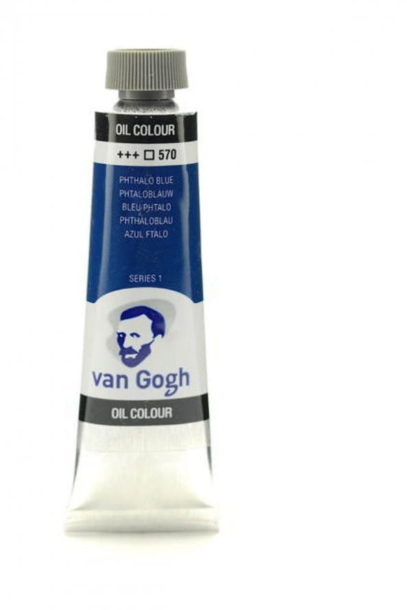 Van Gogh Yağlı Boya 40 ml. 570 Phthalo Blue ürün görseli 1