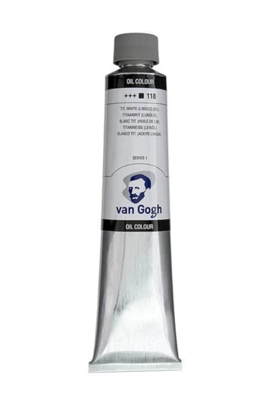 Van Gogh Yağlı Boya 200 ml. 118 Titanium White (Linseed Oil) ürün görseli 1