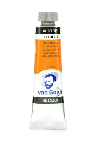 Van Gogh Yağlı Boya 200 ml. 211 Cadmium Orange ürün görseli 1