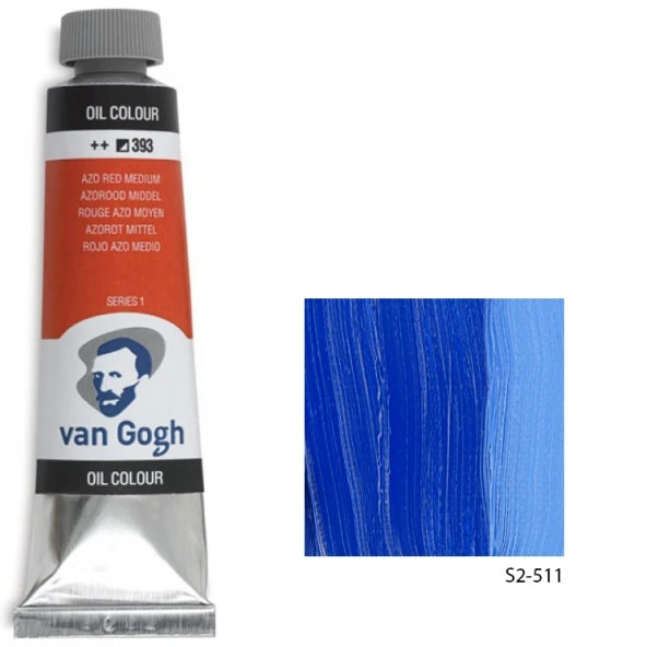 Talens Van Gogh Yağlı Boya 40ml Seri 2 511 Cobalt Blue ürün görseli 1