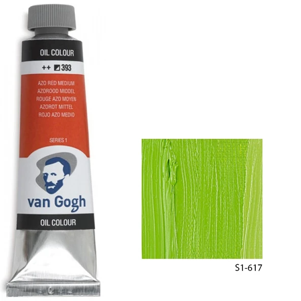 Talens Van Gogh Yağlı Boya 40ml Seri 1 617 Yellowish Green ürün görseli 1