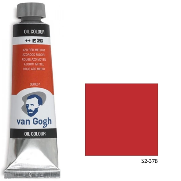 Talens Van Gogh Yağlı Boya 40ml Seri 2 378 Transp.ox.Red ürün görseli 1