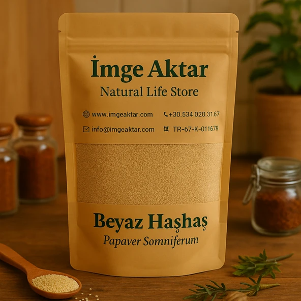 Beyaz Haşhaş 100g ürün görseli 1