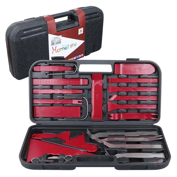 Ayt Carstar Hm-3698 Oto Araç İçi Ses Sistemi Lastik Kapı Sökme Düzeltme Çıkartma Aparatı Torpido Sökücü ürün görseli 1