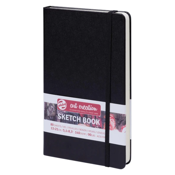 TAC SK-BLOCK SW BLACK 13X21 140 G SKETCHBOOK ürün görseli 1