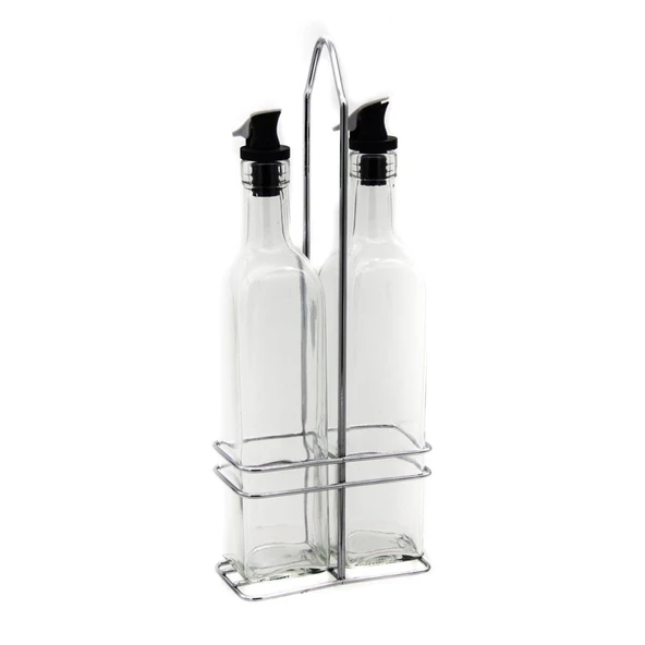 Galeri Kristal Klt Yağlık Sirkelik Seti 2'li 250 Ml Siyah ürün görseli 1