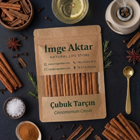 Çubuk Tarçın - Cinnamomum Cassia 100g ürün görseli 1