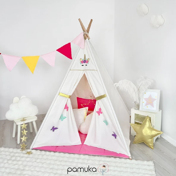 Pamuka Oyun Çadırı Plus Unicorn - Resim 2