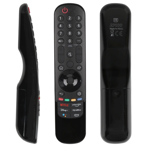 Ayt Lg AKB76039906 Netflix Prime Video Shahid Vip Alexa Tuşlu Ses Komutsuz Lcd Led Tv Kumanda ürün görseli 1
