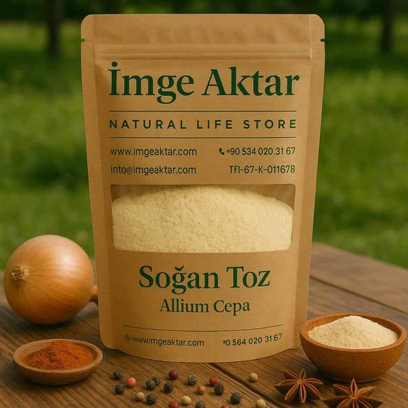 Soğan Toz (Allium Cepa) 100 Gram - Resim 2