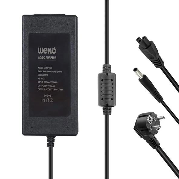 Ayt 9 Volt 5 Amper Yazar Kasa Pos Cihazı Makinası Masa Üstü Adaptör Şarj Cihazı Aleti 4.0x1.7 mm Uçlu ürün görseli 1