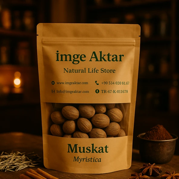Muskat Tane - Hint Cevizi 50g - Resim 2