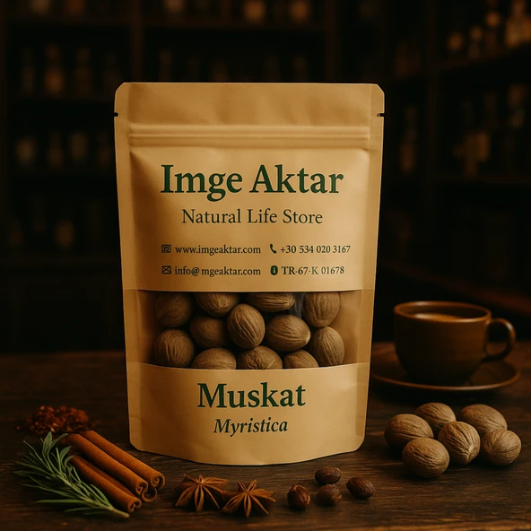Muskat Tane - Hint Cevizi 50g - Resim 4