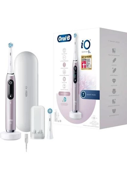 Oral-B iO 9 Pembe Şarjlı Diş Fırçası ürün görseli 1
