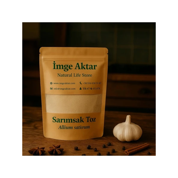 Sarımsak Toz (Allium Sativum) 100 Gram ürün görseli 1