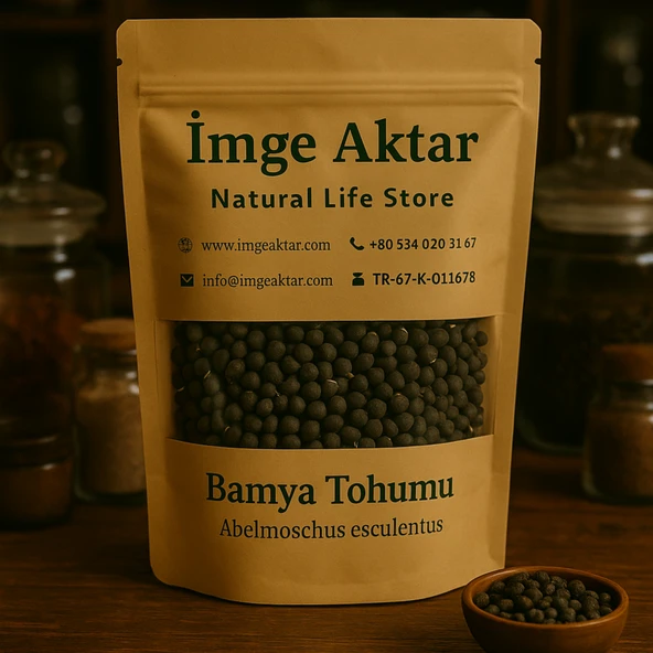 Bamya Tohumu 100g ürün görseli 1