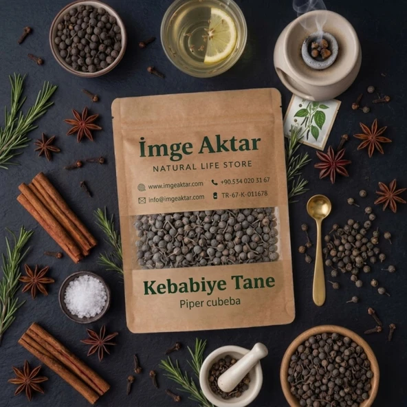 Kebabiye Piper Cubeba Tane 25g ürün görseli 1